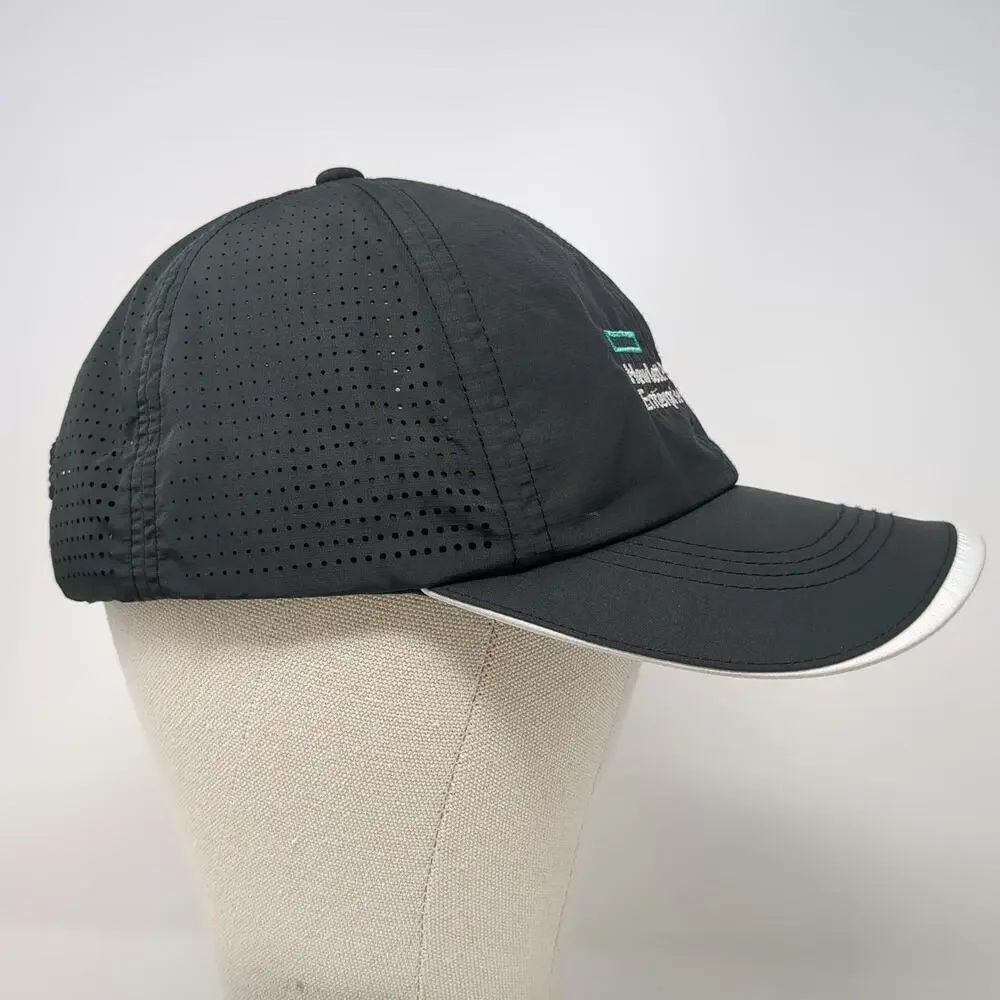 Nike Baseball Cap Black OSFM Dri-FIT Hewlett Packard Enterprise Strapback Hat